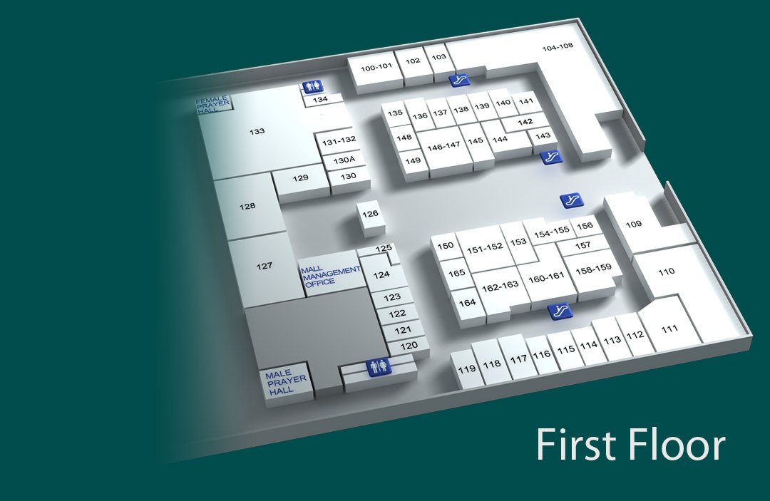 Floor Plan Samples: 3D Map #1